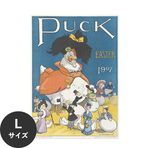 ySiΏۃN[|zzz ŉx\͂ A[g|X^[ OK ̂t Hattan Art Poster nb^A[g|X^[ Puck Easter / HP-00110 LTCY(64cm×90cm)   \ ǎ|
