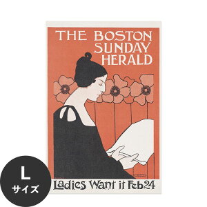 �y�ő�30���N�[�|���z�z���z �������ŉ��x���\���͂����� �A�[�g�|�X�^�[ ����OK �̂�t�� Hattan Art Poster �n�b�^���A�[�g�|�X�^�[ The Boston Sunday herald, ladies want it Feb 24 / HP-00112 L�T�C�Y(60cm×90
