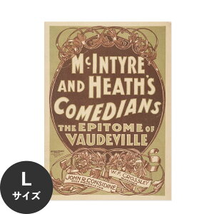 ySiΏۃN[|zzz ŉx\͂ A[g|X^[ OK ̂t Hattan Art Poster nb^A[g|X^[ McIntyre and Heathfs Comedians the epitome of vaudeville / HP-00118 LTC