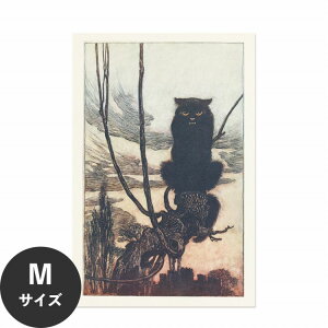 ySiΏۃN[|zzz ŉx\͂ A[g|X^[ OK ̂t Hattan Art Poster nb^A[g|X^[ By day she made herself into a cat / HP-00219 MTCY(45cm×67cm)  