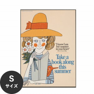 ySiΏۃN[|zzz ŉx\͂ A[g|X^[ OK ̂t Hattan Art Poster nb^A[g|X^[ Take a book along this summer / HP-00327 STCY(32cm×45cm)   