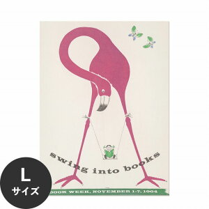 �y�S�i�ΏۃN�[�|���z�z���z �������ŉ��x���\���͂����� �A�[�g�|�X�^�[ ����OK �̂�t�� Hattan Art Poster �n�b�^���A�[�g�|�X�^�[ Swing into books. Book week, November 1-7, 1964 / HP-00337 L�T�C�Y(67cm×9