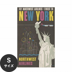 �y�ő�30���N�[�|���z�z���z �������ŉ��x���\���͂����� �A�[�g�|�X�^�[ ����OK �̂�t�� Hattan Art Poster �n�b�^���A�[�g�|�X�^�[ Fly Northwest Airlines - finest to New York / HP-00339 S�T�C�Y(28cm×45cm) 