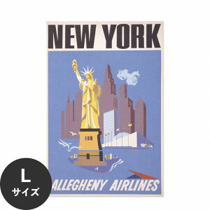�y�ő�25���N�[�|���z�z���z �������ŉ��x���\���͂����� �A�[�g�|�X�^�[ ����OK �̂�t�� Hattan Art Poster �n�b�^���A�[�g�|�X�^�[ New York - Allegheny Airlines / HP-00340 L�T�C�Y(60cm×90cm) ���� �� �\