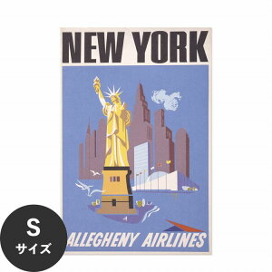 �y�ő�25���N�[�|���z�z���z �������ŉ��x���\���͂����� �A�[�g�|�X�^�[ ����OK �̂�t�� Hattan Art Poster �n�b�^���A�[�g�|�X�^�[ New York - Allegheny Airlines / HP-00340 S�T�C�Y(30cm×45cm) ���� �� �\