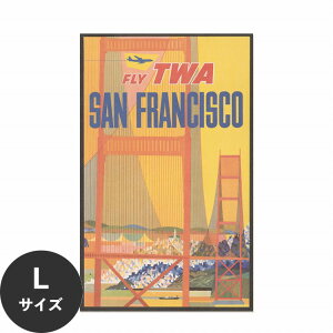 ySiΏۃN[|zzz ŉx\͂ A[g|X^[ OK ̂t Hattan Art Poster nb^A[g|X^[ Fly TWA - San Francisco / HP-00345 LTCY(56cm×90cm)   \