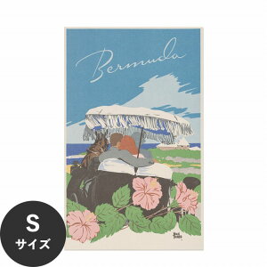 ySiΏۃN[|zzz ŉx\͂ A[g|X^[ OK ̂t Hattan Art Poster nb^A[g|X^[ Bermuda / HP-00347 STCY(28cm×45cm)   \ ǎ|X