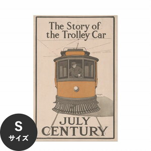 �y�S�i�ΏۃN�[�|���z�z���z �������ŉ��x���\���͂����� �A�[�g�|�X�^�[ ����OK �̂�t�� Hattan Art Poster �n�b�^���A�[�g�|�X�^�[ The story of the trolley car. July Century / HP-00356 S�T�C�Y(30cm×45cm) 