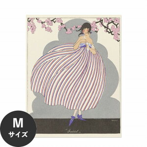 【全品対象クーポン配布中】 水だけで何度も貼れるはがせる アートポスター 賃貸OK のり付き Hattan Art Poster ハッタンアートポスター Les Douze Mois de l’Ann?e; Prairial / HP-00368 Mサイズ(45cm×57cm) 砂