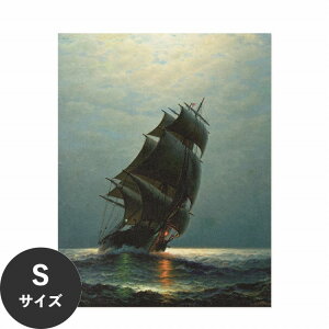 ySiΏۃN[|zzz ŉx\͂ A[g|X^[ OK ̂t Hattan Art Poster nb^A[g|X^[ Ship in the Night / HP-00405 STCY(36cm×45cm)   \ 