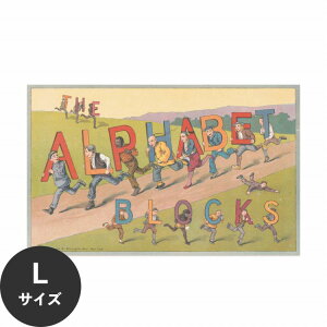ySiΏۃN[|zzz ŉx\͂ A[g|X^[ OK ̂t Hattan Art Poster nb^A[g|X^[ The alphabet blocks / HP-00422 LTCY(90cm×56cm)   \ 