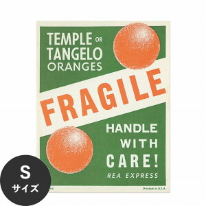 �y�S�i�ΏۃN�[�|���z�z���z �������ŉ��x���\���͂����� �A�[�g�|�X�^�[ ����OK �̂�t�� Hattan Art Poster �n�b�^���A�[�g�|�X�^�[ REA Express �eFragile�f Oranges Labe / HP-00480 S�T�C�Y(36cm×45cm) ��