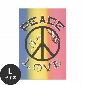 �y�ő�30���N�[�|���z�z���z �������ŉ��x���\���͂����� �A�[�g�|�X�^�[ ����OK �̂�t�� Hattan Art Poster �n�b�^���A�[�g�|�X�^�[ Peace, love / HP-00482 L�T�C�Y(60cm×90cm) ���� �� �\��� �ǎ��|