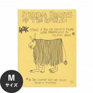 ySiΏۃN[|zzz ŉx\͂ A[g|X^[ OK ̂t Hattan Art Poster nb^A[g|X^[ Strange beasts of the world / HP-00490 MTCY(45cm×60cm)   \
