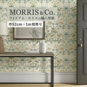 ySiΏۃN[|zzz ͂ A ǎ EBAX D_ 217061 52cm×1m ݌ t[Xǎ CMX MORRIS & Co. / Simply Strawberry Thief ǎ{