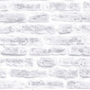 �A���ǎ��̐؂蔄��i����52cm×1m�P�ʂŐؔ��jGRAHAM & BROWN �O���n���E�A���h�E�u���E�� WHITE REALISTIC BRICK 101801