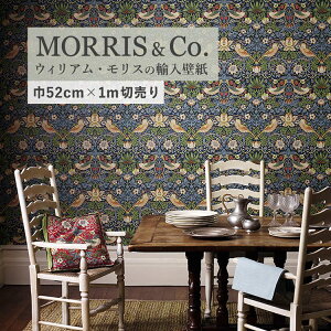 ySiΏۃN[|zzz A ǎ EBAX D_ 216804(212564) 52cm×1m ݌ t[Xǎ CMX MORRIS & Co. / Strawberry Thief ǎ{