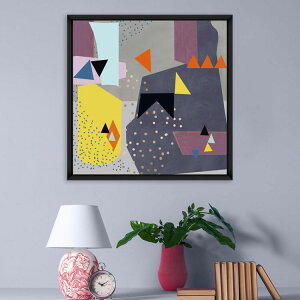 �y�S�i�ΏۃN�[�|���z�z���z �y���i����I30��OFF�z MINDTHEGAP WALL ART / Abstract Triangles I FA11552 �A�[�g�p�l�� �G�� �Ǌ|�� �C���e���A �Ǐ��� �A�[�g �E�H�[�� �t���[�� �ǎ����{��