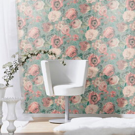 楽天市場 花柄 壁紙 壁紙 装飾フィルム インテリア 寝具 収納の通販