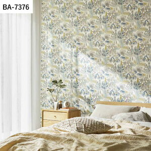 【全品対象クーポン配布中】 壁紙 生のり付き 花柄 vol.04 BA7369 BA7372 BA7375 花柄 ボタニカル ナチュラル 壁紙で部屋のインテリアをおしゃれに シンコール リビング トイレ をDIY リフォーム 壁