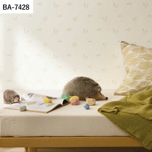 【全品対象クーポン配布中】 壁紙 生のり付き KIDSセレクション vol.01 BA7422 BA7423 BA7424 キッズ 北欧 ナチュラル アニマル 壁紙で部屋のインテリアをおしゃれに シンコール リビング トイレ をDI