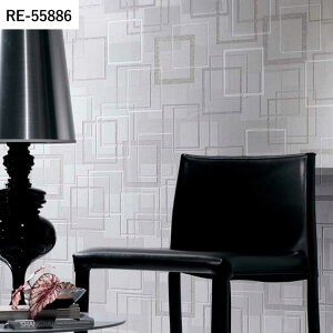 【全品対象クーポン配布中】 壁紙 生のり付き パターンセレクション vol.10 RE55886 RE55887 RE55888 シック モダンシンプル パターン 壁紙で部屋のインテリアをおしゃれに サンゲツ リザーブ リビ