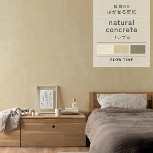 【全品対象クーポン配布中】はがせる壁紙 のりなしタイプ クロス 賃貸 ナチュラル コンクリート サンプル 北欧 モダン 韓国 インテリア ホテル ライク リビング 自分で 簡単に 張り替え お