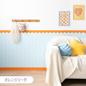 wȂX[T[tx͂ V[ ǎ  Lower wall sheet [[EH[V[g 48cm×90cm Tv XgCvJ[jo What's poppin? CNV[g  ȒP  DIY LY