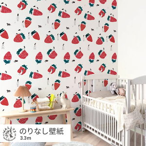 ͂ǎ ̂Ȃ^Cv   NX WALLTZ EHc 49cm×3.3m  L 킢 q LbY[ SF / Strawberry fields forever NGC^[Yǎ ǎ̏ォ\ 