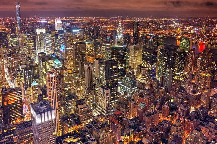 楽天市場 アートパネル 10cm単位でサイズオーダーできる 絵画 壁掛け インテリア 壁飾り キャンバス アート ウォール 都市 シティ 夜 夜景 壁紙屋本舗 カベガミヤホンポ