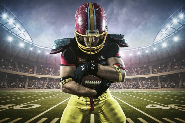 楽天市場 アートパネル 10cm単位でサイズオーダーできる 絵画 壁掛け インテリア 壁飾り キャンバス アート ウォール アメリカンフットボール スポーツ アメフト 壁紙屋本舗 カベガミヤホンポ