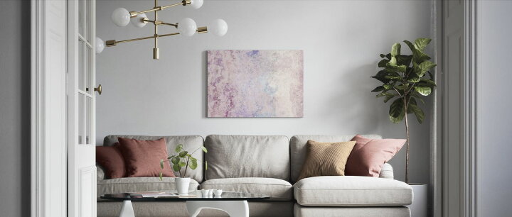 楽天市場 アートパネル 10cm単位でサイズオーダーできる 絵画 壁掛け インテリア 壁飾り キャンバス アート ウォール テクスチャー 紫 パープル 113 壁紙屋本舗 カベガミヤホンポ