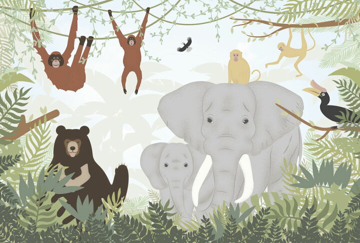 楽天市場 アートパネル 10cm単位でサイズオーダーできる 絵画 壁掛け インテリア 壁飾り キャンバス アート ウォール ジャングル 森 動物 クマ ゾウ オランウータン 猿 イラスト キッズ 子ども部屋 壁紙屋本舗 カベガミヤホンポ 楽天市場 アートパネル 10cm単位でサイズオーダーできる 絵画 壁掛け インテリア 壁飾り キャンバス アート ウォール ジャングル 森 動物 クマ ゾウ オランウータン 猿 イラスト キッズ 子ども部屋 壁紙屋本舗 カベガミヤホンポ