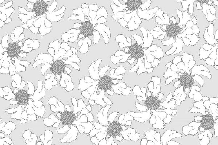 楽天市場 自然 パターン 模様の壁紙 輸入 カスタム壁紙 Photowall Scabiosa White And Grey E 貼ってはがせるフリース壁紙 不織布 海外取り寄せのため1カ月程度でお届け 代引き 後払い不可 壁紙屋本舗 カベガミヤホンポ