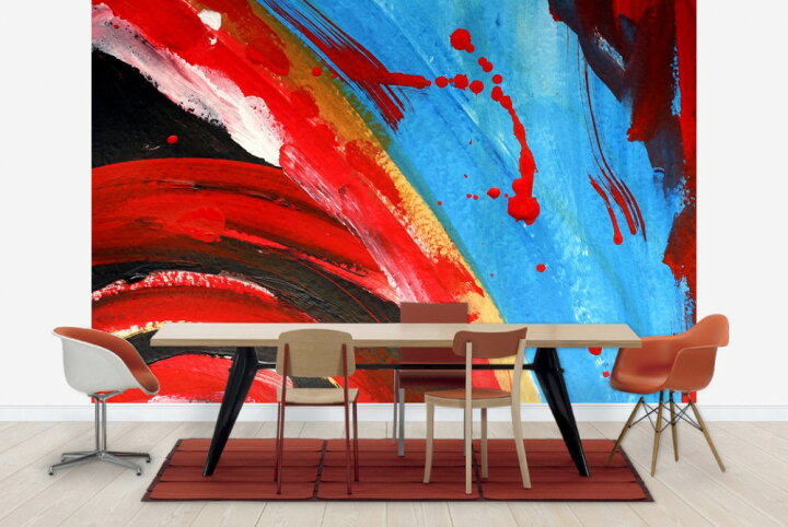 楽天市場 アート 絵画 抽象画の壁紙 輸入 カスタム壁紙 Photowall Abstract Painting E1415 貼ってはがせるフリース壁紙 不織布 海外取り寄せのため1カ月程度でお届け 代引き 後払い不可 壁紙屋本舗 カベガミヤホンポ