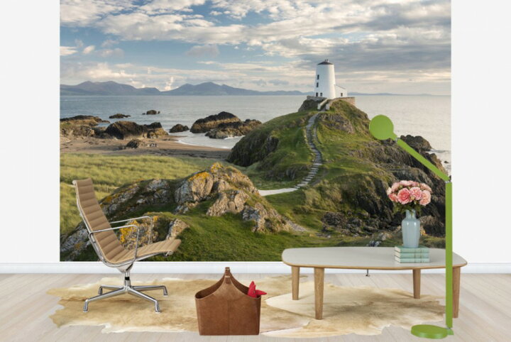 楽天市場 自然 灯台の壁紙 輸入 カスタム壁紙 Photowall Llanddwyn Island Lighthouse E 貼ってはがせるフリース壁紙 不織布 海外取り寄せのため1カ月程度でお届け 代引き 後払い不可 壁紙屋本舗 カベガミヤホンポ