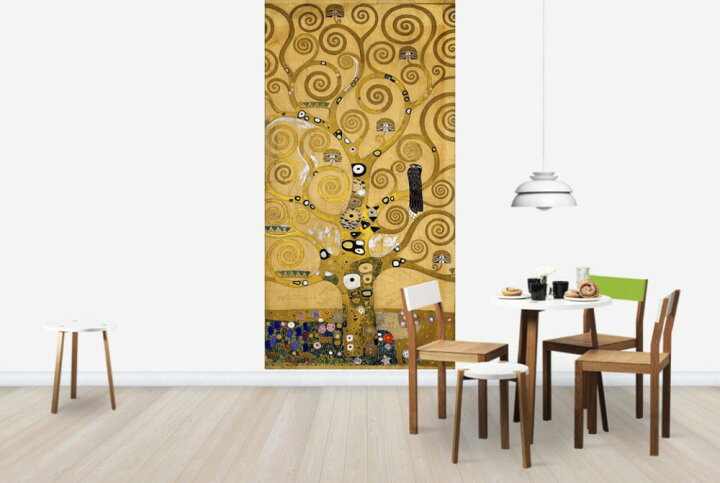 楽天市場 グスタフ クリムト クリムト 生命の樹 アート 絵画の壁紙 輸入 カスタム壁紙 Photowall Klimt Gustav The Tree Of Life E 貼ってはがせるフリース壁紙 不織布 海外取り寄せのため1カ月程度でお届け 代引き 後払い不可 壁紙屋本舗