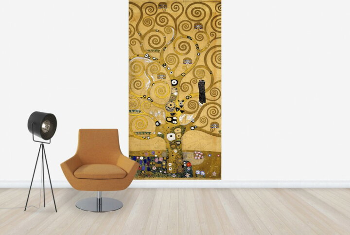 楽天市場 グスタフ クリムト クリムト 生命の樹 アート 絵画の壁紙 輸入 カスタム壁紙 Photowall Klimt Gustav The Tree Of Life E 貼ってはがせるフリース壁紙 不織布 海外取り寄せのため1カ月程度でお届け 代引き 後払い不可 壁紙屋本舗