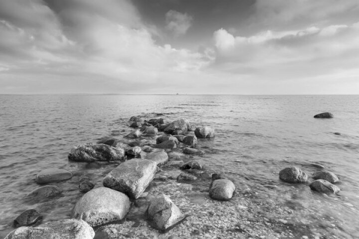 楽天市場 風景 景色 自然の壁紙 輸入 カスタム壁紙 Photowall Black And White Sea E 貼ってはがせるフリース壁紙 不織布 海外取り寄せのため1カ月程度でお届け 代引き 後払い不可 壁紙屋本舗 カベガミヤホンポ