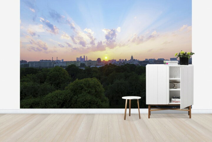 楽天市場 都市 都会 摩天楼 風景 景色の壁紙 輸入 カスタム壁紙 Photowall Pastel Sunset In Moscow E 貼ってはがせるフリース壁紙 不織布 海外取り寄せのため1カ月程度でお届け 代引き 後払い不可 壁紙 屋本舗 カベガミヤホンポ