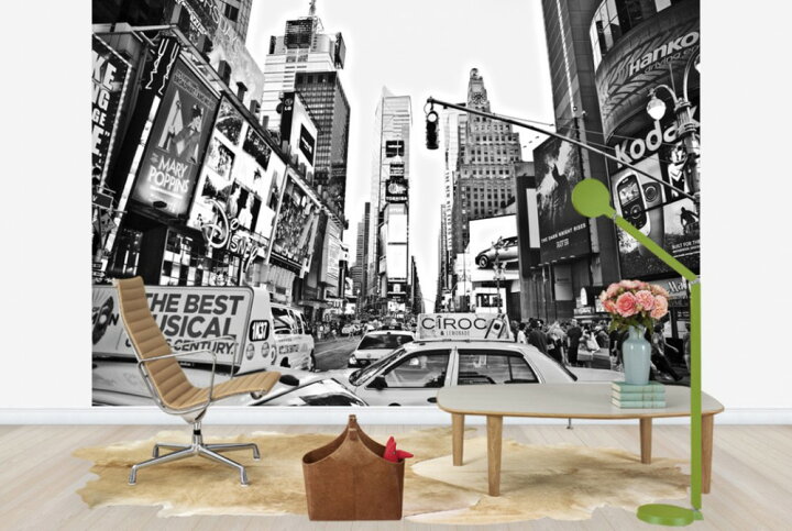 楽天市場 建築 建物 ニューヨーク Nyの壁紙 輸入 カスタム壁紙 Photowall Cabs In Times Square New York 0037 貼ってはがせるフリース壁紙 不織布 海外取り寄せのため1カ月程度でお届け 代引き 後払い不可 壁紙 屋本舗 カベガミヤホンポ