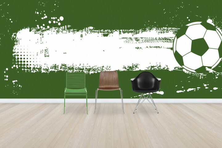 楽天市場 スポーツ サッカー フットボールの壁紙 輸入 カスタム壁紙 Photowall Green Soccer 0306 貼ってはがせるフリース壁紙 不織布 海外取り寄せのため1カ月程度でお届け 代引き 後払い不可 壁紙屋本舗 カベガミヤホンポ