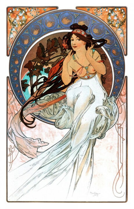 楽天市場 カスタム壁紙の壁紙 輸入 カスタム壁紙 Photowall Alphonse Mucha Art Noveau 1027 貼ってはがせるフリース壁紙 不織布 海外取り寄せのため1カ月程度でお届け 代引き 後払い不可 ミュシャ アルフォンスミュシャ アールヌーボー 壁紙屋本舗