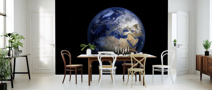 楽天市場 地球 宇宙の壁紙 輸入 カスタム壁紙 Photowall Planet Earth 貼ってはがせるフリース壁紙 不織布 海外取り寄せのため1カ月程度でお届け 代引き 後払い不可 壁紙屋本舗 カベガミヤホンポ