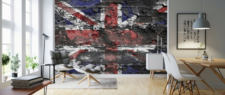 楽天市場 イギリス国旗 ユニオンジャックの壁紙 輸入 カスタム壁紙 Photowall Great Britain Flag 貼ってはがせるフリース壁紙 不織布 海外取り寄せのため1カ月程度でお届け 代引き 後払い不可 壁紙屋本舗 カベガミヤホンポ