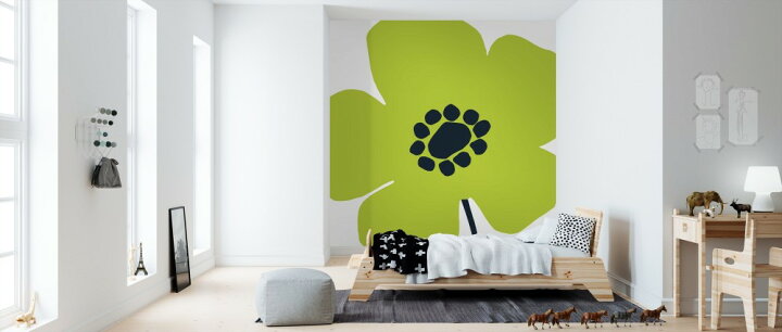 楽天市場 緑 グリーン黄緑 ポップアート コンテンポラリーアート ポップアート 花の壁紙 輸入 カスタム壁紙 Photowall Pop Art Floral Iv 貼ってはがせるフリース壁紙 不織布 海外取り寄せのため1カ月程度でお届け 代引き 後払い不可 壁紙屋本舗