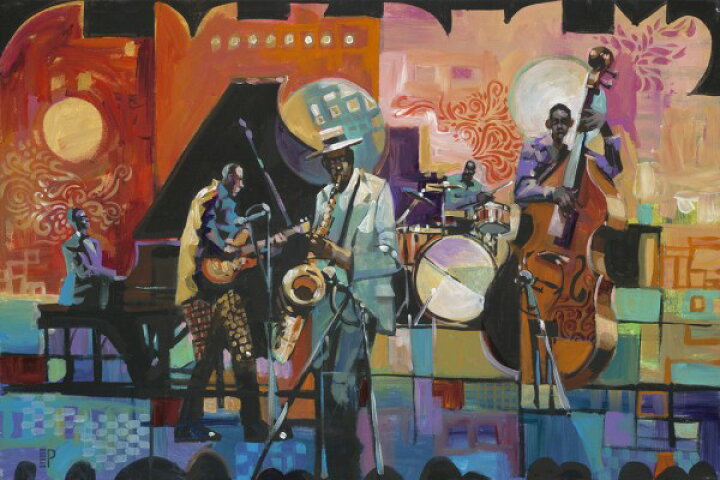 楽天市場 人物 ジャズ 油彩 アートの壁紙 輸入 カスタム壁紙 Photowall That Jazz 貼ってはがせるフリース 壁紙 不織布 海外取り寄せのため1カ月程度でお届け 代引き 後払い不可 壁紙屋本舗 カベガミヤホンポ