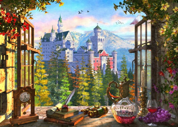 楽天市場 お城 窓辺 森の壁紙 輸入 カスタム壁紙 Photowall Mountain Castle Through Window 貼ってはがせるフリース壁紙 不織布 海外取り寄せのため1カ月程度でお届け 代引き 後払い不可 壁紙 屋本舗 カベガミヤホンポ