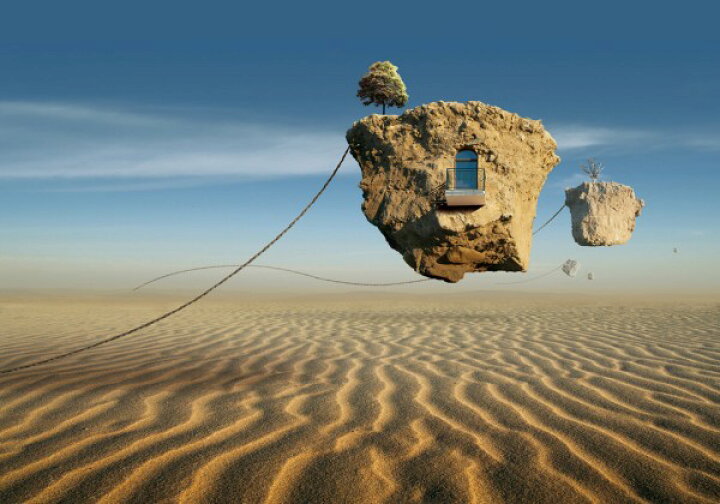 楽天市場 砂漠 シュールレアリズムの壁紙 輸入 カスタム壁紙 Photowall Float 貼ってはがせるフリース壁紙 不織布 海外取り寄せのため1カ月程度でお届け 代引き 後払い不可 壁紙屋本舗 カベガミヤホンポ