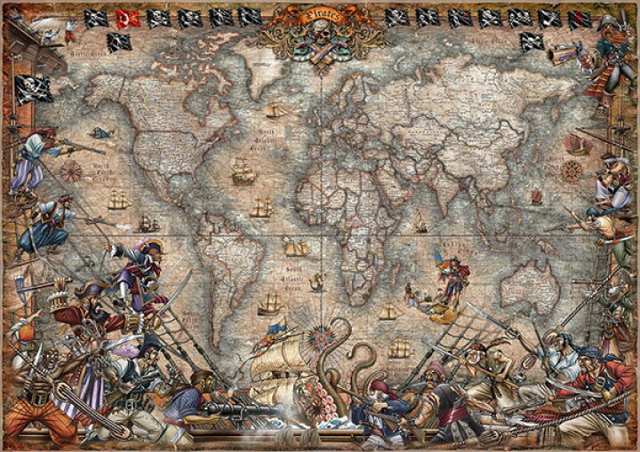 楽天市場 世界地図 ビンテージ アンティークの壁紙 輸入 カスタム壁紙 Photowall Pirates Map 貼ってはがせるフリース壁紙 不織布 海外取り寄せのため1カ月程度でお届け 代引き 後払い不可 壁紙屋本舗 カベガミヤホンポ